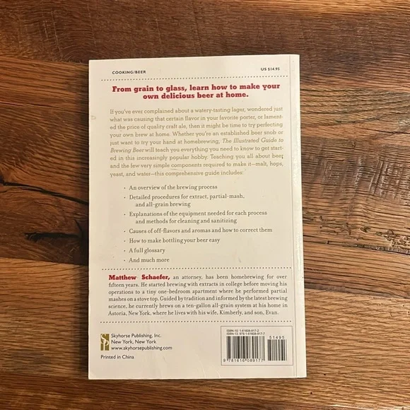 The illustrated guide to Brewing Beer paperback by Matthew Schaefer 🍻🍺 - Picture 7 of 9